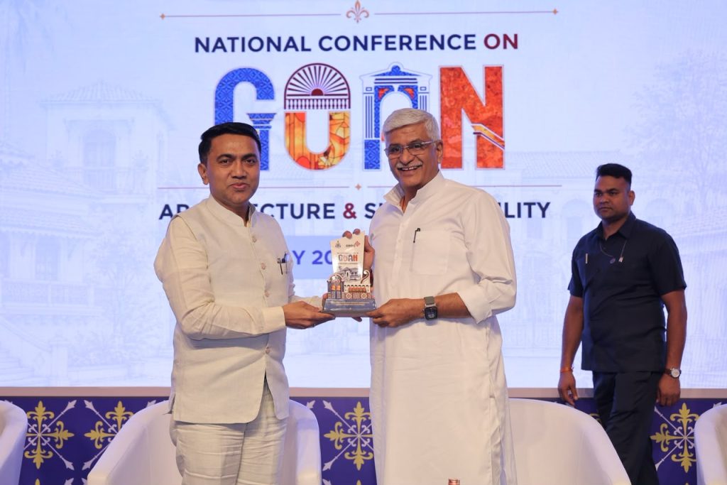 Inauguration Ceremony of the National Conference on Goan Architecture & Sustainability held at The Leela Palace, Chanakyapuri, New Delhi.