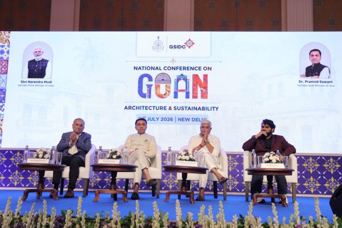 Inauguration Ceremony of the National Conference on Goan Architecture & Sustainability held at The Leela Palace, Chanakyapuri, New Delhi.