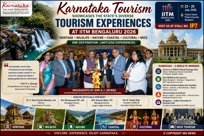 Karnataka Tourism Showcases Rich Cultural, Heritage and Nature Experiences at IITM Bengaluru 2026