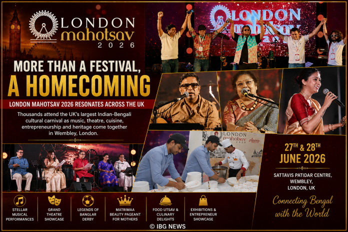 More Than a Festival, A Homecoming: London Mahotsav 2026 Strengthens Bengal's Cultural Bond with the UK More Than a Festival, A Homecoming: London Mahotsav 2026 Strengthens Bengal's Cultural Bond with the UK