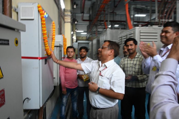 Metro Solar Plant at Jessore Road Station METRO RAILWAY COMMISSIONED 500 KWP SOLAR POWER PLANT AT JESSORE ROAD METRO STATION