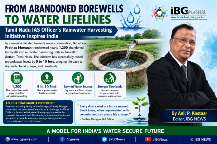 Rain Water Harvesting Project using nonfunctioning borewells
