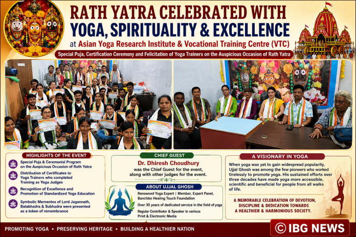 Ratha Yatra and Yoga confluence of Health, Mind and Spirituality