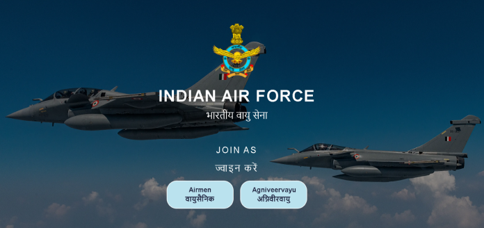 INDIAN AIR FORCE INVITES ONLINE APPLICATIONS FROM UNMARRIED INDIAN MALE AND FEMALE CANDIDATES FOR SELECTION TEST FOR AGNIVEERVAYU INTAKE 02/2027 UNDER AGNIPATH SCHEME. INDIAN AIR FORCE INVITES ONLINE APPLICATIONS FROM UNMARRIED INDIAN MALE AND FEMALE CANDIDATES FOR SELECTION TEST FOR AGNIVEERVAYU INTAKE 02/2027 UNDER AGNIPATH SCHEME.