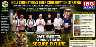India Strengthens Tiger Conservation Strategy India Strengthens Tiger Conservation Strategy: NTCA's 29th Meeting Focuses on Science-Based Protection and Sustainable Management
