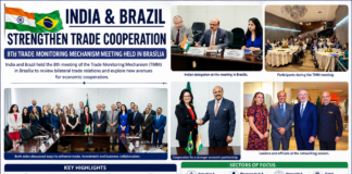 India and Brazil Strengthen Trade Cooperation at 8th Trade Monitoring Mechanism Meeting India and Brazil Strengthen Trade Cooperation at 8th Trade Monitoring Mechanism Meeting