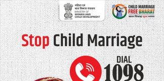 Smt. Annpurna Devi Urges Citizens to Report Child Marriage on Child Helpline 1098 Union Minister Smt. Annpurna Devi Urges Citizens to Report Child Marriage on Child Helpline 1098 and Realise Resolve of Child Marriage Free Bharat.