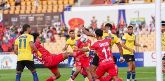 Shillong Lajong FC go top of Group E with a dominant win over Mumbay FC