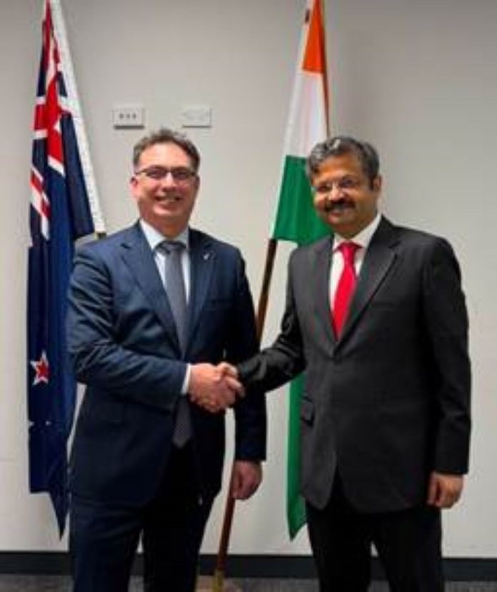 2nd India-New Zealand Defence Strategic Dialogue held in Wellington.