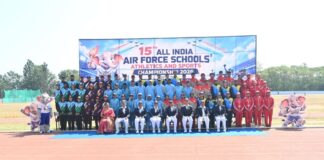 15TH ALL INDIA AIR FORCE SCHOOLS ATHLETICS AND SPORTS CHAMPIONSHIP 2026 COMMENCES AT AIR FORCE STATION JALAHALLI 15TH ALL INDIA AIR FORCE SCHOOLS ATHLETICS AND SPORTS CHAMPIONSHIP 2026 COMMENCES AT AIR FORCE STATION JALAHALLI.