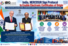 India, MERCOSUR Sign Protocol to Enable Electronic Certificates of Origin, Advancing Paperless Trade India, MERCOSUR Sign Protocol to Enable Electronic Certificates of Origin, Advancing Paperless Trade