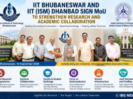 IIT Bhubaneswar, IIT (ISM) Dhanbad Sign MoU to Expand Research and Academic Collaboration IIT Bhubaneswar, IIT (ISM) Dhanbad Sign MoU to Expand Research and Academic Collaboration