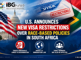 US Announces New Visa Restrictions Targeting Foreign Nationals Linked to Race-Based Policies in South Africa US Announces New Visa Restrictions Targeting Foreign Nationals Linked to Race-Based Policies in South Africa