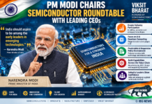 PM Modi Chairs Semiconductor Roundtable, Calls for Greater Industry Participation in India’s Next Phase of Growth PM Modi Chairs Semiconductor Roundtable, Calls for Greater Industry Participation in India’s Next Phase of Growth