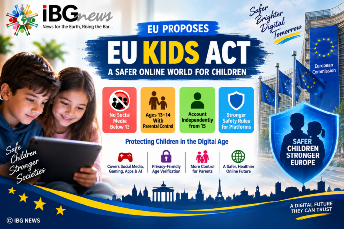 EU Moves to Strengthen Online Protection for Children Under New ‘EU KIDS Act’