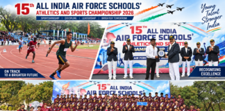 15TH ALL INDIA AIR FORCE SCHOOLS ATHLETICS AND SPORTS CHAMPIONSHIP 2026 CONCLUDES AT BANGALURU 15TH ALL INDIA AIR FORCE SCHOOLS ATHLETICS AND SPORTS CHAMPIONSHIP 2026 CONCLUDES AT BANGALURU