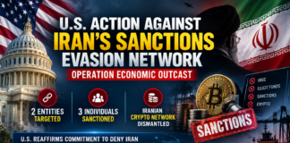 U.S. Targets Iranian Digital-Asset Network in New Sanctions Action U.S. Targets Iranian Digital-Asset Network in New Sanctions Action