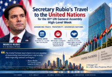 Secretary Marco Rubio to Visit New York for 81st UN General Assembly High-Level Week Secretary Marco Rubio to Visit New York for 81st UN General Assembly High-Level Week