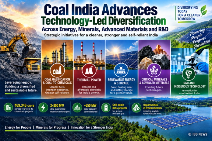 Coal India Expands Beyond Coal Mining with Technology-Led Diversification Coal India Expands Beyond Coal Mining with Technology-Led Diversification