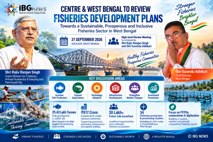 Centre, West Bengal to Review Fisheries Development Plans, Focus on Sustainable Growth