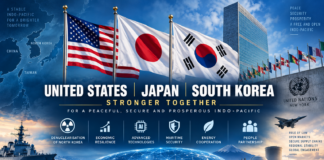 US, Japan and South Korea Reaffirm Trilateral Cooperation on Security, North Korea and Economic Resilience US, Japan and South Korea Reaffirm Trilateral Cooperation on Security, North Korea and Economic Resilience