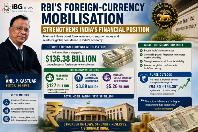 RBI’s Foreign-Currency Mobilisation Strengthens India’s Financial Position