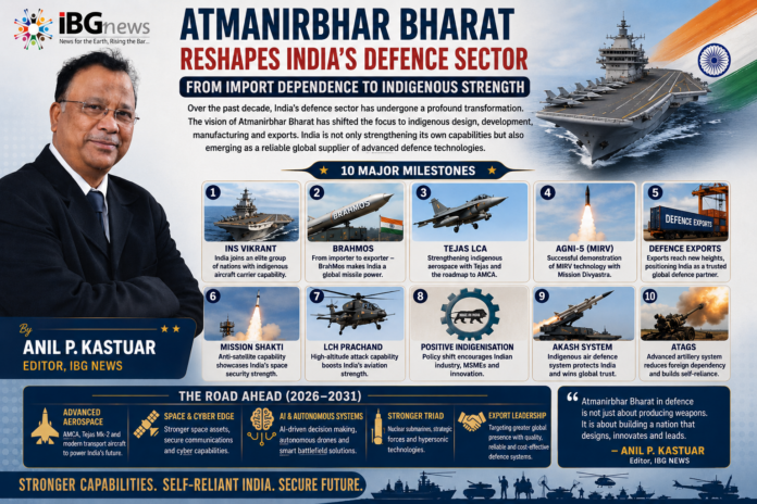 Atmanirbhar Bharat: India’s Defence Transformation from Import Dependence to Indigenous Strength Atmanirbhar Bharat: India’s Defence Transformation from Import Dependence to Indigenous Strength