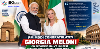 PM Modi Congratulates Giorgia Meloni on Becoming Italy’s Longest Continuously Serving Postwar Prime Minister PM Modi Congratulates Giorgia Meloni on Becoming Italy’s Longest Continuously Serving Postwar Prime Minister