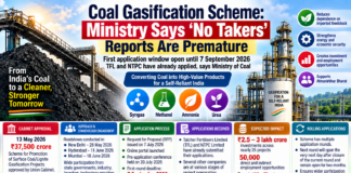 Coal Gasification Scheme: Ministry Says ‘No Takers’ Reports Are Coal Gasification Scheme: Ministry Says ‘No Takers’ Reports Are