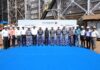 KEEL LAYING OF FIRST NEXT GENERATION MISSILE VESSEL (NGMV) FOR INDIAN NAVY AT COCHIN SHIPYARD LIMITED, KOCHI KEEL LAYING OF FIRST NEXT GENERATION MISSILE VESSEL (NGMV) FOR INDIAN NAVY AT COCHIN SHIPYARD LIMITED, KOCHI