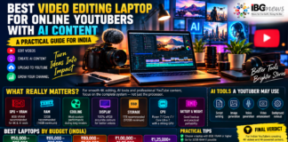 Best Video Editing Laptop for Online YouTubers with AI Content: A Practical Buying Guide for India Laptop Purchase Analysis