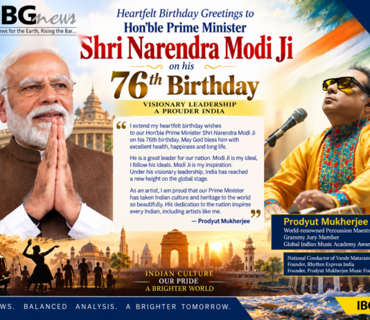 Prodyut Mukherjee Extends Birthday Greetings to PM Narendra Modi, Calls Him His Ideal and Inspiration Prodyut Mukherjee Extends Birthday Greetings to PM Narendra Modi, Calls Him His Ideal and Inspiration