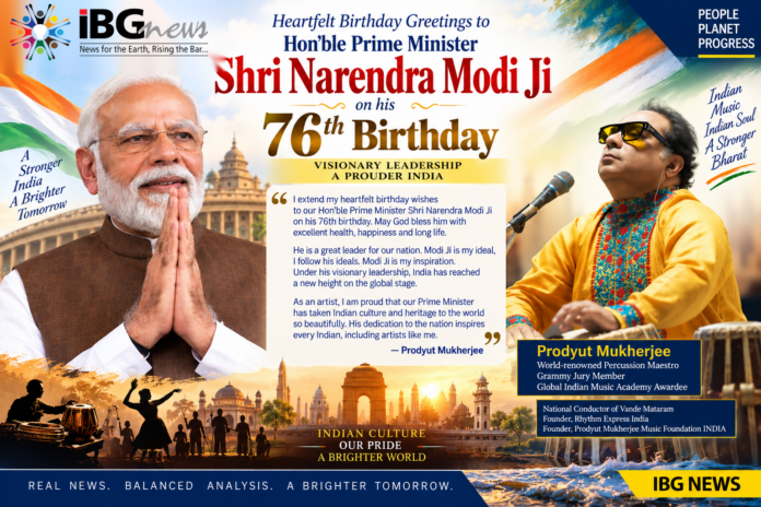 Prodyut Mukherjee Extends Birthday Greetings to PM Narendra Modi, Calls Him His Ideal and Inspiration