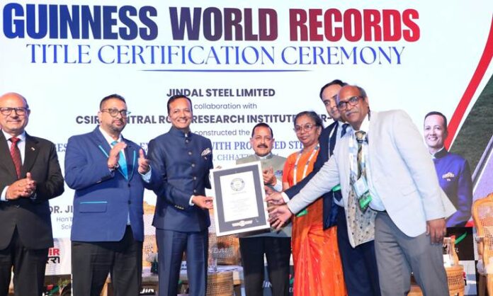 Steel Slag Roads Could Cut Construction Costs by 40%, Offer Fourfold Strength: Dr Jitendra Singh