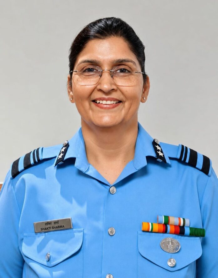 AVM SHAKTI SHARMA SCRIPTS HISTORY AS FIRST (NON-MEDICAL) WOMAN TWO-STAR OFFICER IN THE DEFENCE SERVICES.
