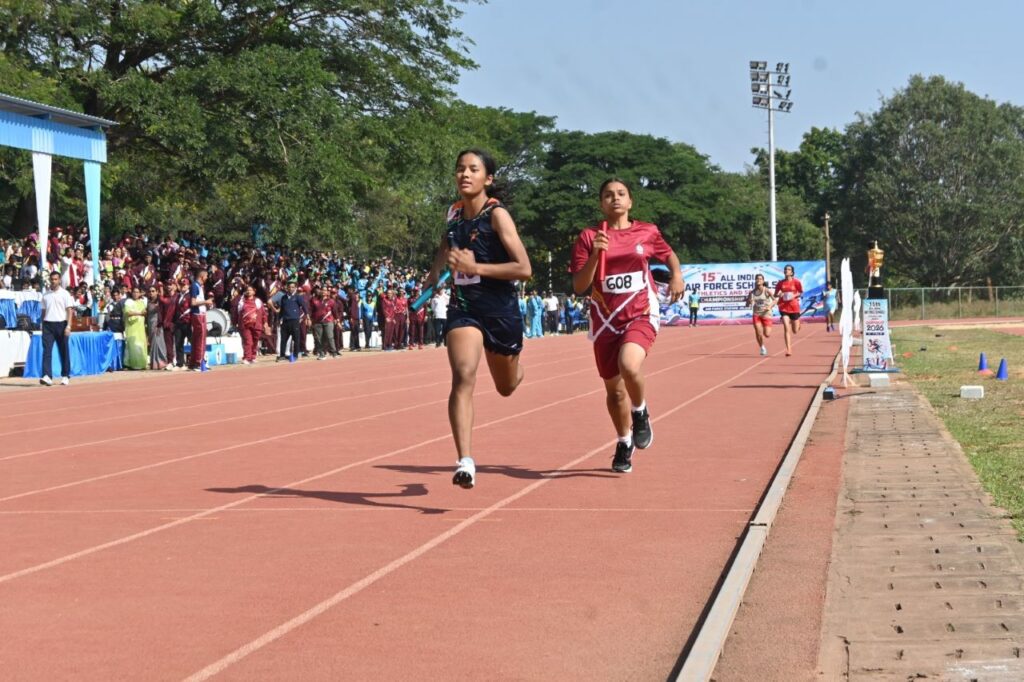 15TH ALL INDIA AIR FORCE SCHOOLS ATHLETICS AND SPORTS CHAMPIONSHIP 2026 COMMENCES AT AIR FORCE STATION JALAHALLI.