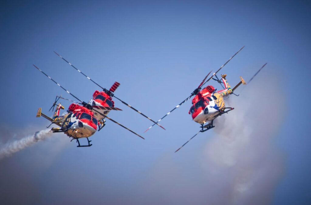 IAF’s Sarang Helicopter Display Team Arrives in Egypt for El Alamein International Airshow 2026