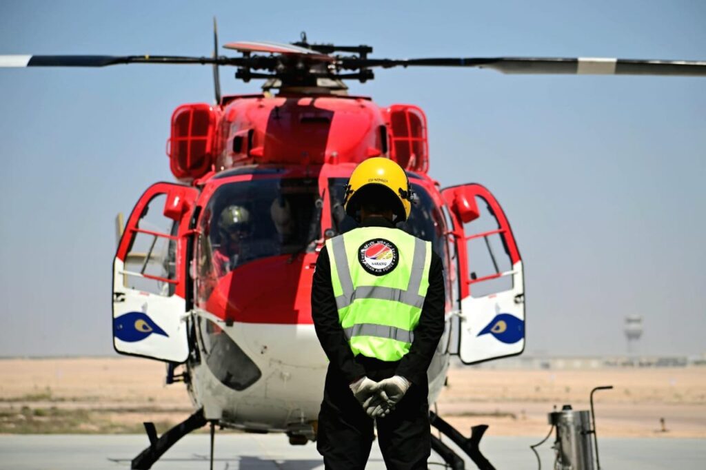 IAF’s Sarang Helicopter Display Team Arrives in Egypt for El Alamein International Airshow 2026