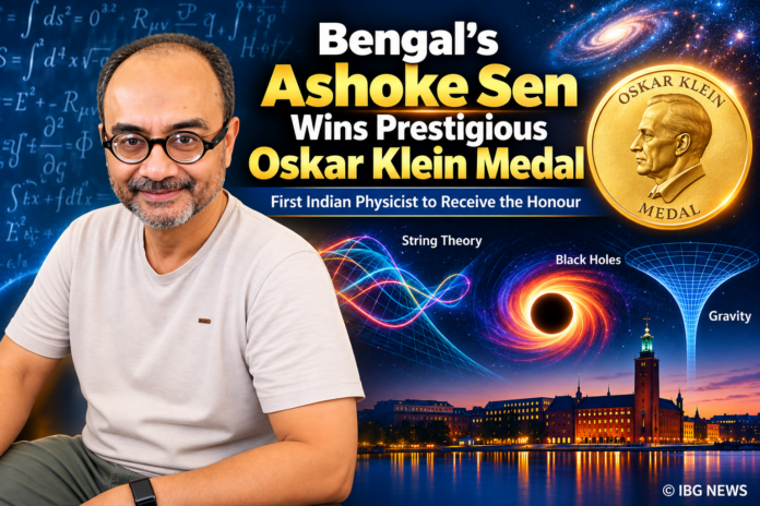Bengal’s Ashoke Sen Wins Oskar Klein Medal