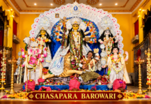 কৃষ্ণনগরের চাষাপাড়া বারোয়ারির দুর্গাপুজো ২০২৬ কৃষ্ণনগরের চাষাপাড়া বারোয়ারির দুর্গাপুজো ২০২৬
