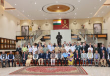 Raksha Rajya Mantri Highlights Role of Self-Reliant Defence Ecosystem while Inaugurating VISV-2026 The Minister of State for Defence, Shri Sanjay Seth in a group photograph during inauguration of the DRDO outreach program VISV-2026 (Vision, Innovation, Synergy, Values) at Manekshaw Centre, in New Delhi on October 30, 2026.