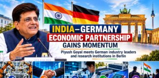 India–Germany Economic Partnership Gains Momentum as Piyush Goyal Meets Industry and Research Leaders in Berlin India–Germany Economic Partnership Gains Momentum as Piyush Goyal Meets Industry and Research Leaders in Berlin