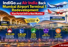 IndiGo and Air India Back Mumbai Airport Terminal 1 Redevelopment, Plan Partial Shift to Navi Mumbai IndiGo and Air India Back Mumbai Airport Terminal 1 Redevelopment, Plan Partial Shift to Navi Mumbai