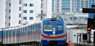 TRAFFIC AND POWER BLOCK BETWEEN NETAJI AND MAHANAYAK UTTAM KUMAR STATIONS ON 01.11.2026 (SUNDAY) Metro Rail (Image from Wikipedia)