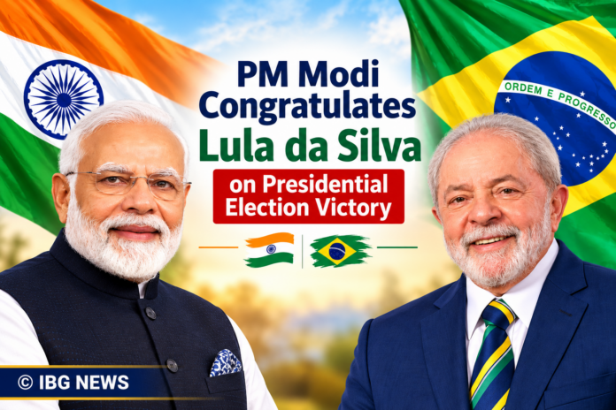 PM Modi Congratulates Lula on Presidential Election Victory, Reaffirms India-Brazil Strategic Partnership