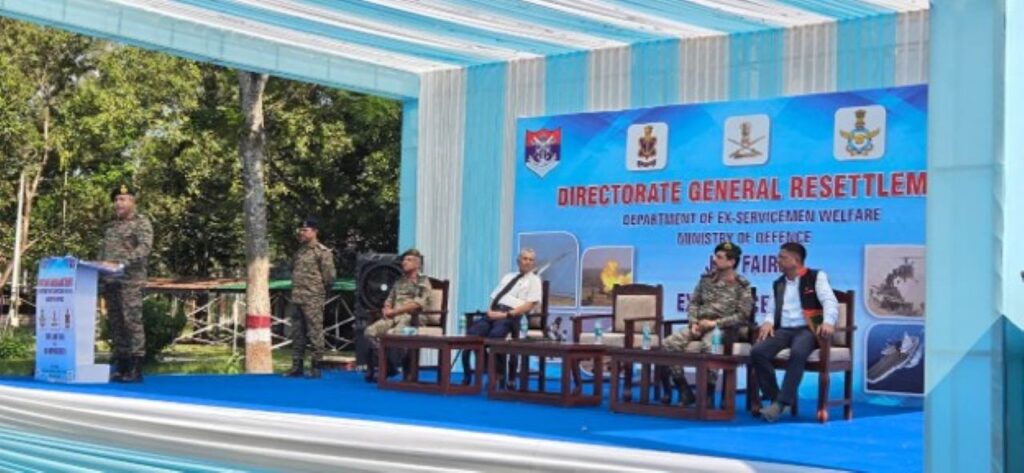 DGR Organises Ex-Servicemen Job Fair at Dibrugarh, Assam, Connecting Veterans with Employment Opportunities.