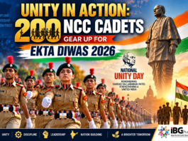 Unity in Action: 200 NCC Cadets Prepare for Ekta Diwas 2026 at Statue of Unity Unity in Action: 200 NCC Cadets Prepare for Ekta Diwas 2026 at Statue of Unity