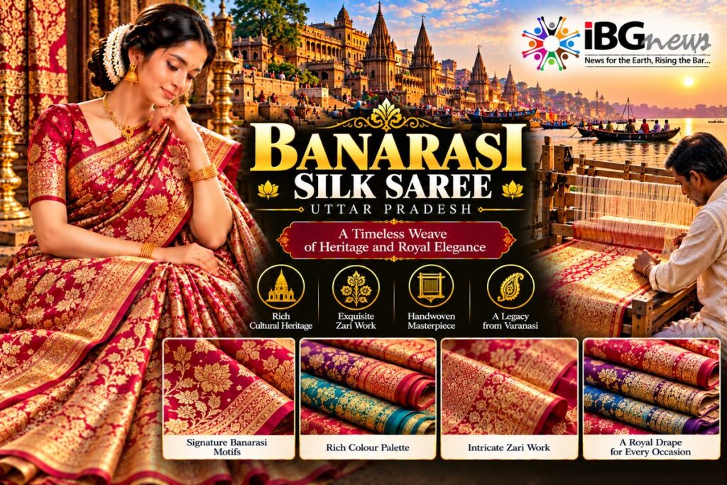 Banarasi Silk Saree — Uttar Pradesh