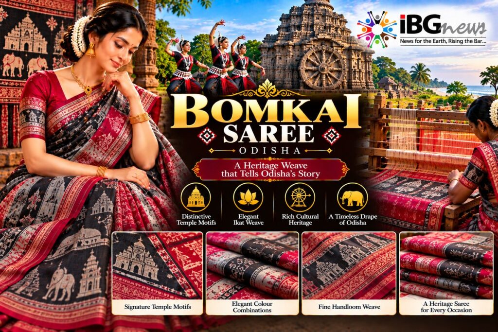 Bomkai Saree — Odisha