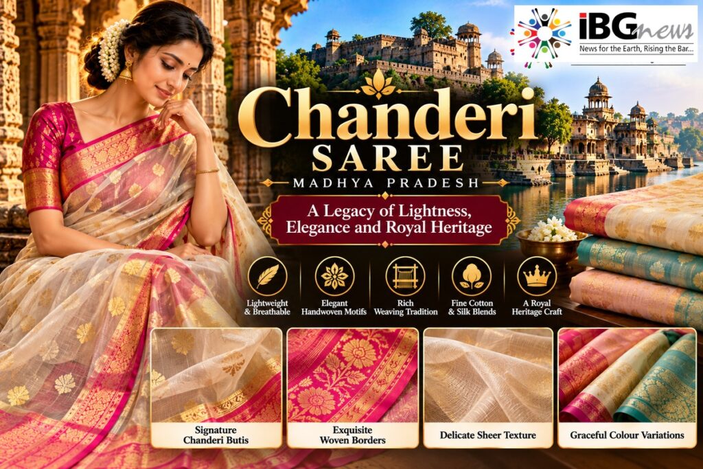 Chanderi Saree — Madhya Pradesh